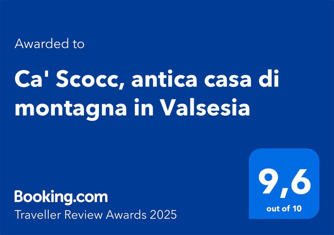 Ca' Scocc, Antica Casa Di Montagna In Valsesia Βίλα Mollia Εξωτερικό φωτογραφία